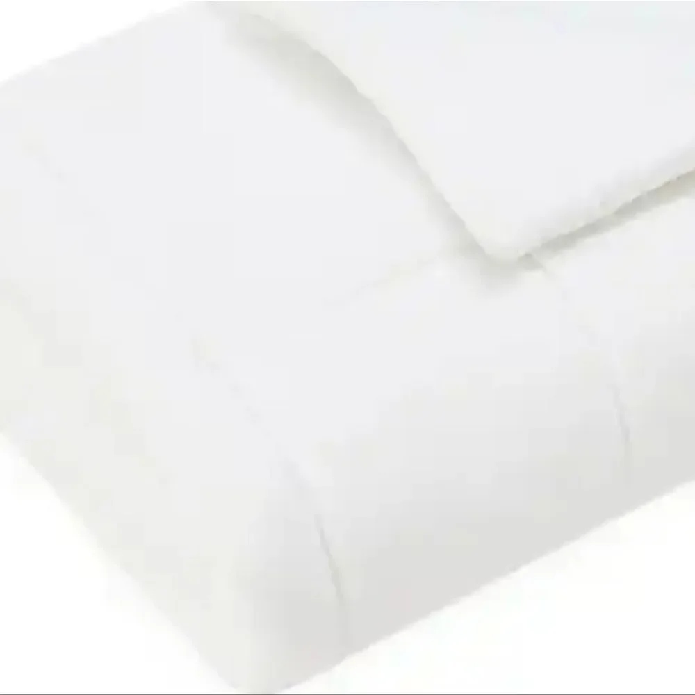 Juicy Couture Plush Velour 4-PC King Bed Set- White/Pink